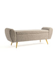 Barcarolle Cotton Fabric Bench