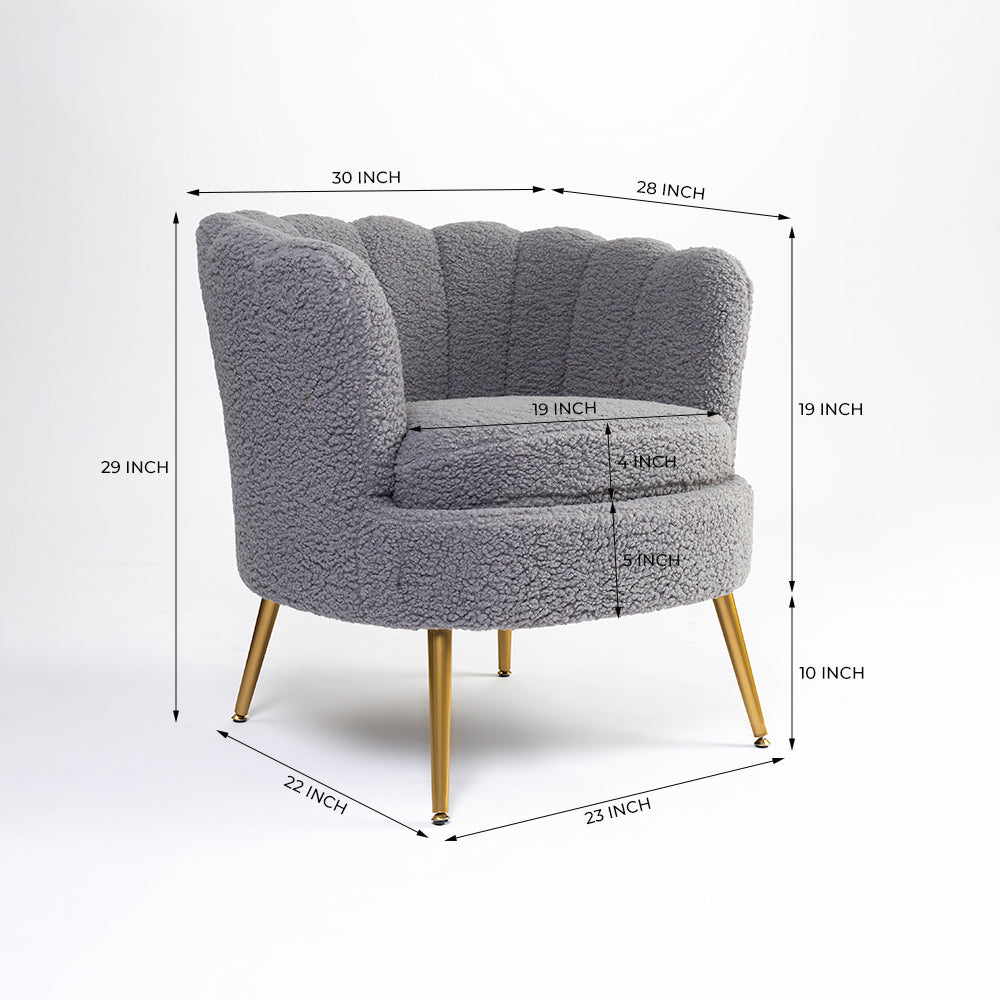 Alder Arbor Armchair - Grey