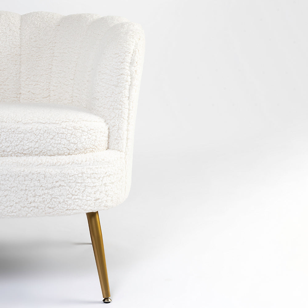Alder Arbor Armchair - Ivory