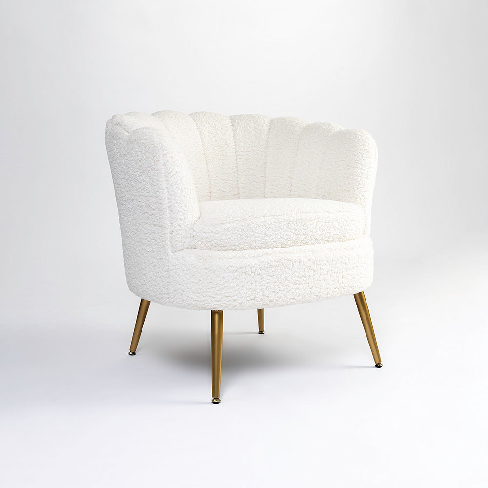 Alder Arbor Armchair - Ivory