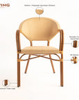 Luxe Aluminium Outdoor Chair