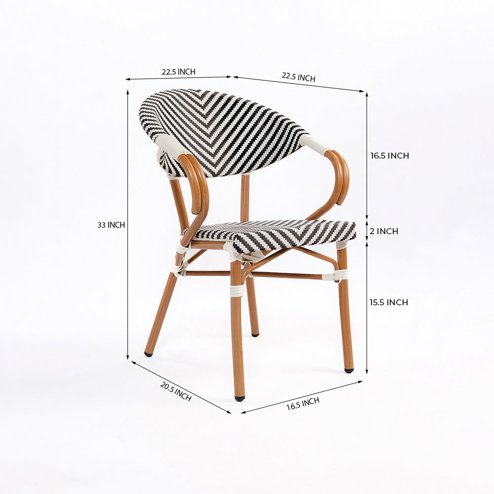 Willow Wisp Outdoor Chair - Light Walnut