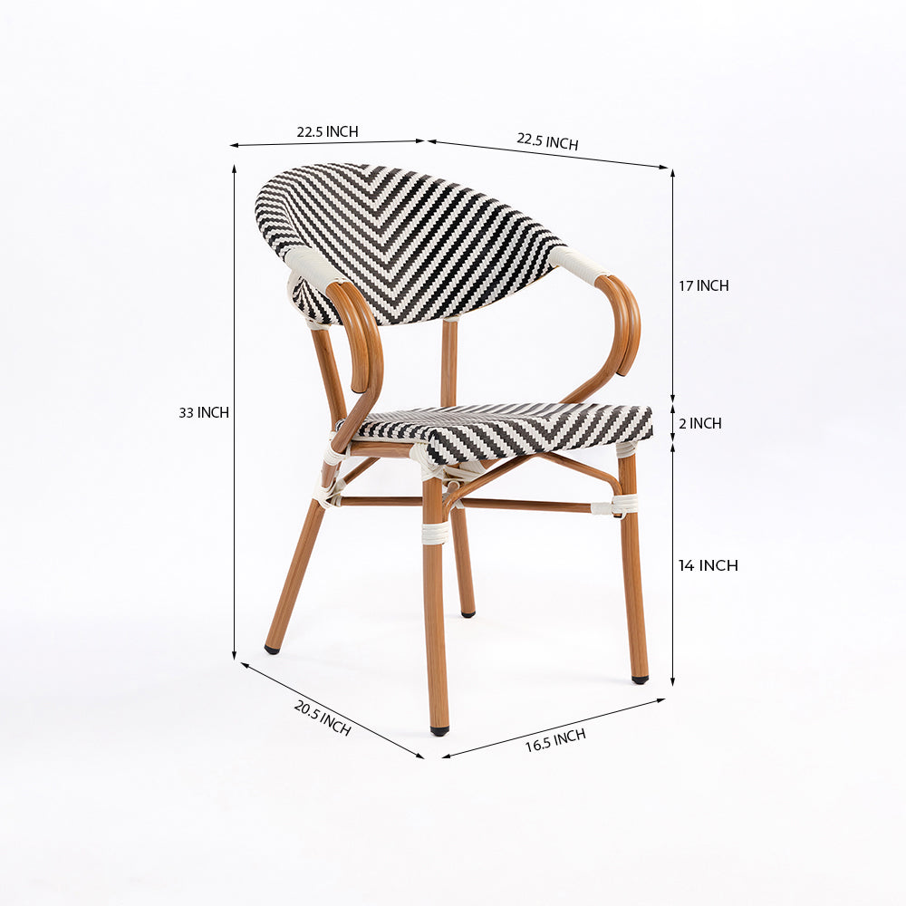 Willow Wisp Outdoor Chair - Light Walnut