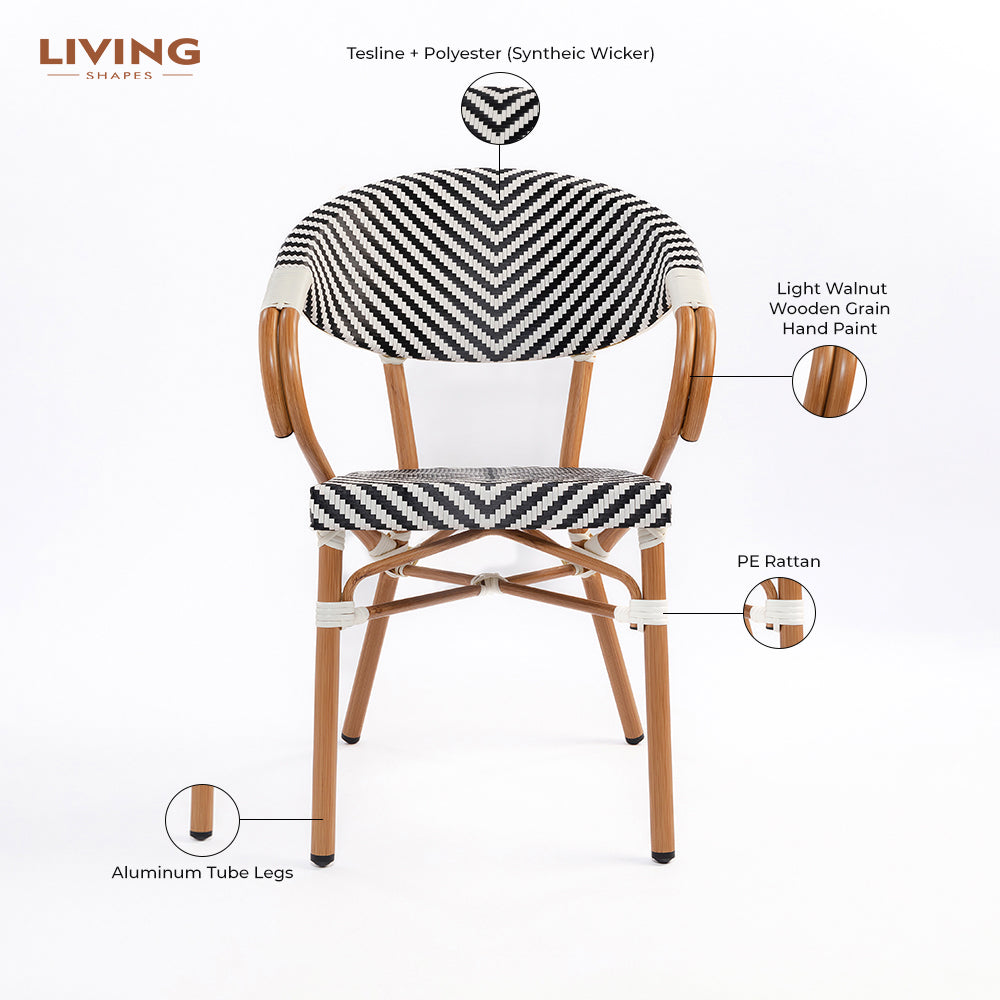 Willow Wisp Outdoor Chair - Light Walnut