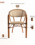 Thin Wizzy Aluminium Outdoor Chair