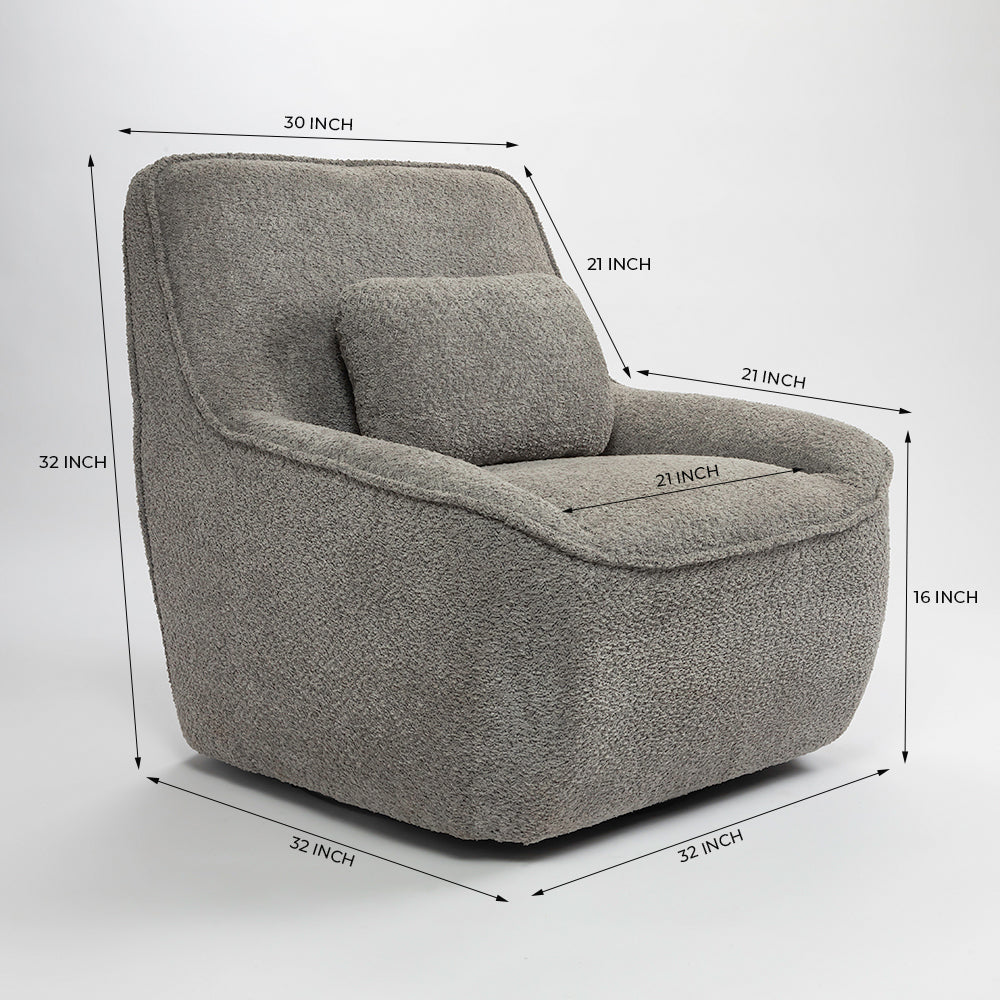 Anders Artisanal Chair - gray