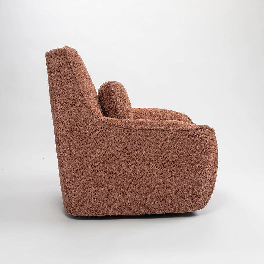 Anders Artisanal Chair - Dusty Rose Brown