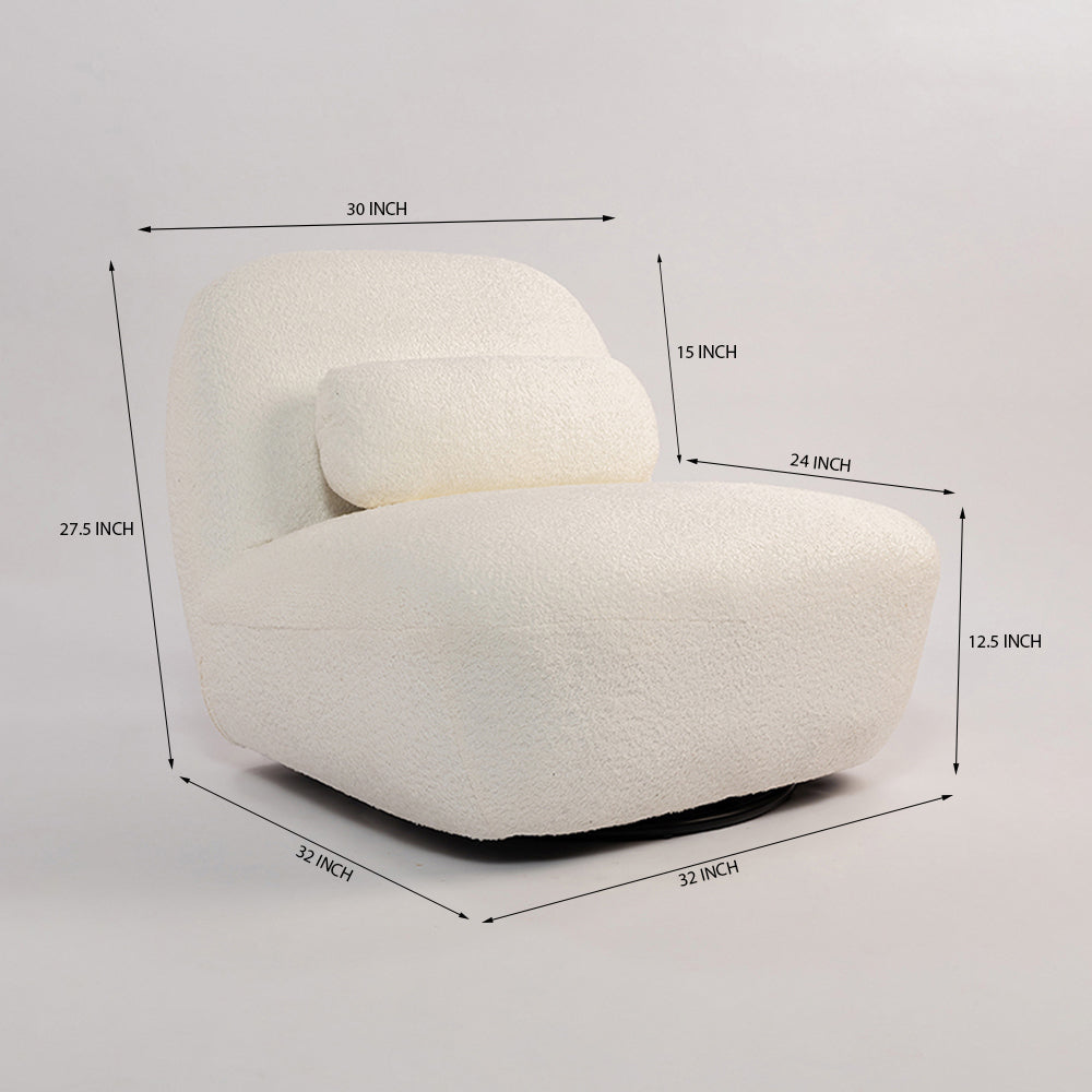 Adrienne Bell Chair - White