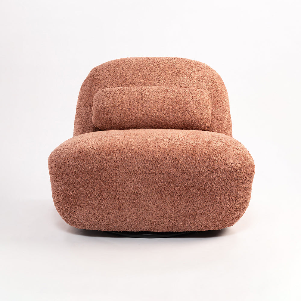 Adrienne Bell Chair - Dusty Rose Brown