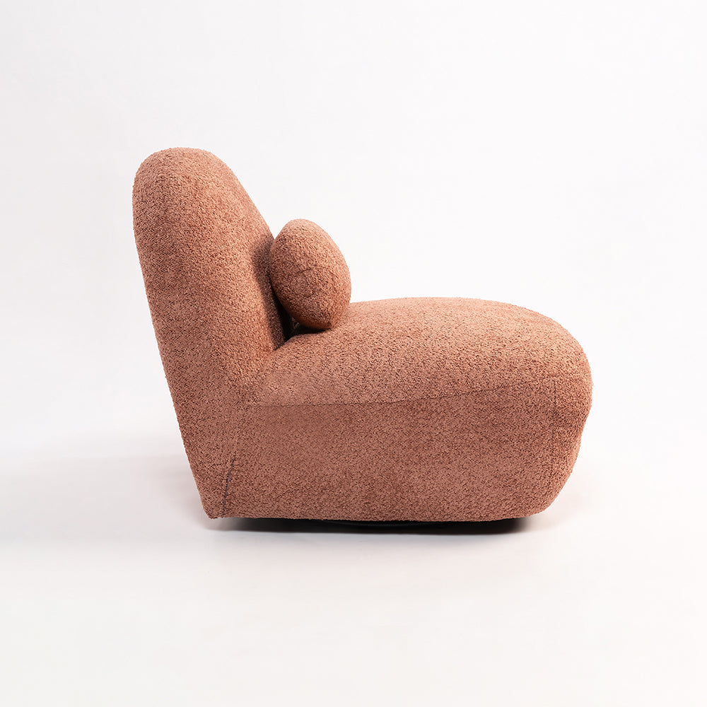 Adrienne Bell Chair - Dusty Rose Brown
