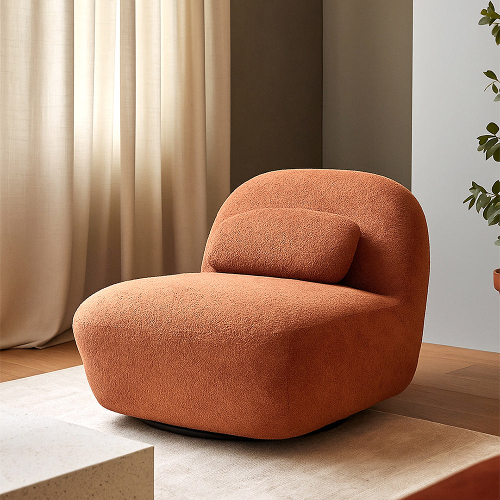 Adrienne Bell Chair - Dusty Rose Brown