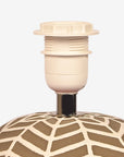 Orion Ceramic Fabric Shade Table Lamp