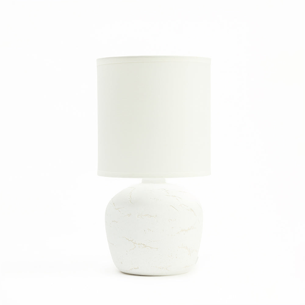 Amara Antique Aura Table Lamp - White