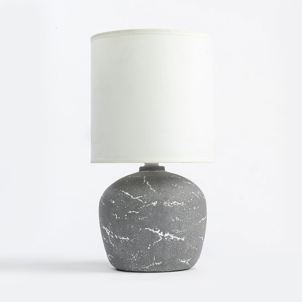 Amara Antique Aura Table Lamp - Grey