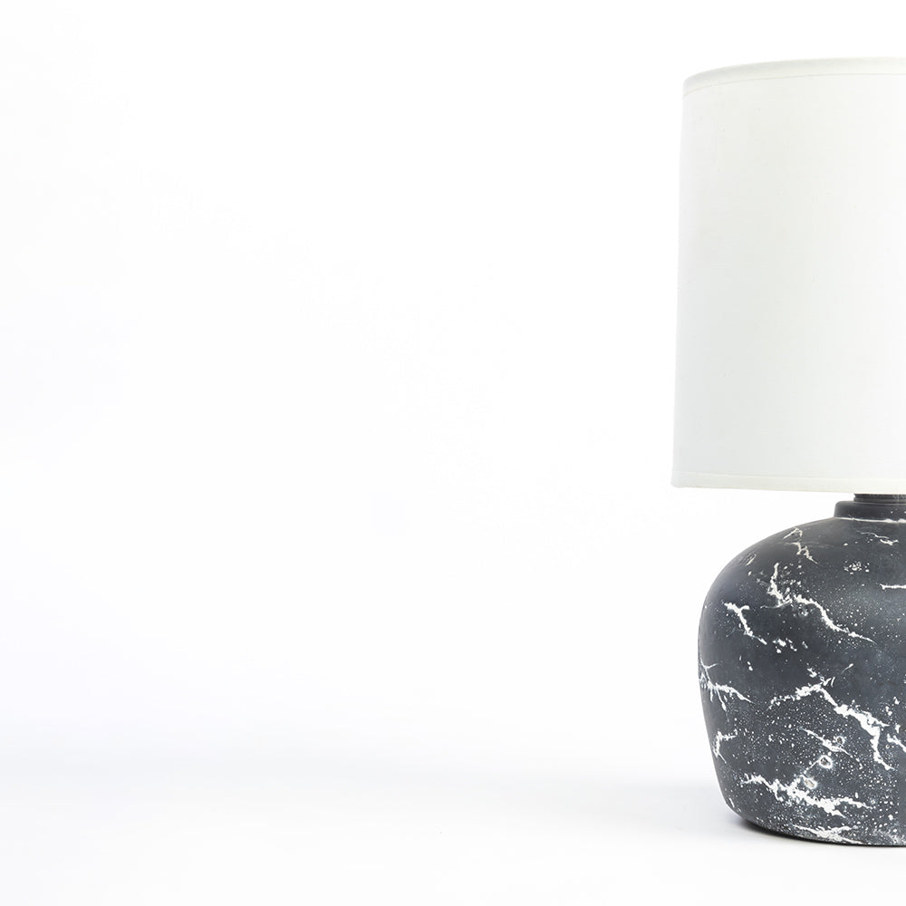 Amara Antique Aura Table Lamp - Black