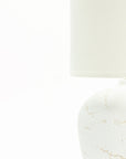 Amara Antique Aura Table Lamp - White