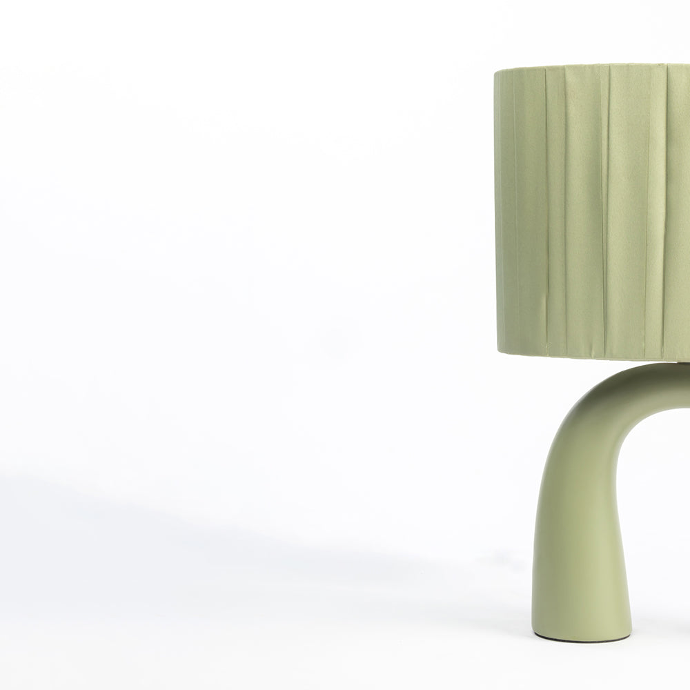 Dusk Dazzle Table Lamp - Shallot Green