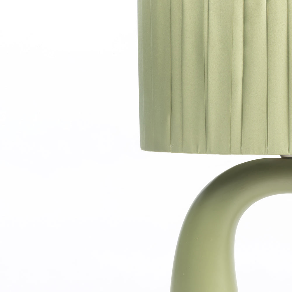 Dusk Dazzle Table Lamp - Shallot Green