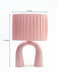 Dusk Dazzle Table Lamp - Pink