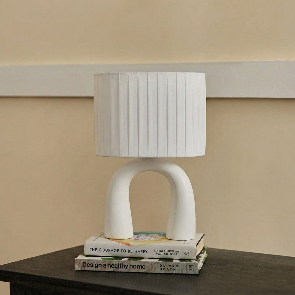 Dusk Dazzle Table Lamp - Off White