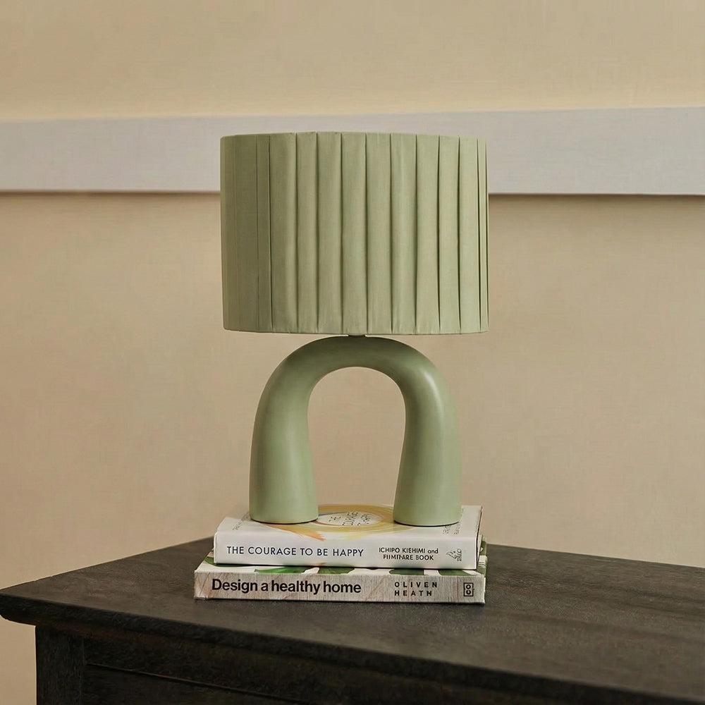 Dusk Dazzle Table Lamp - Shallot Green