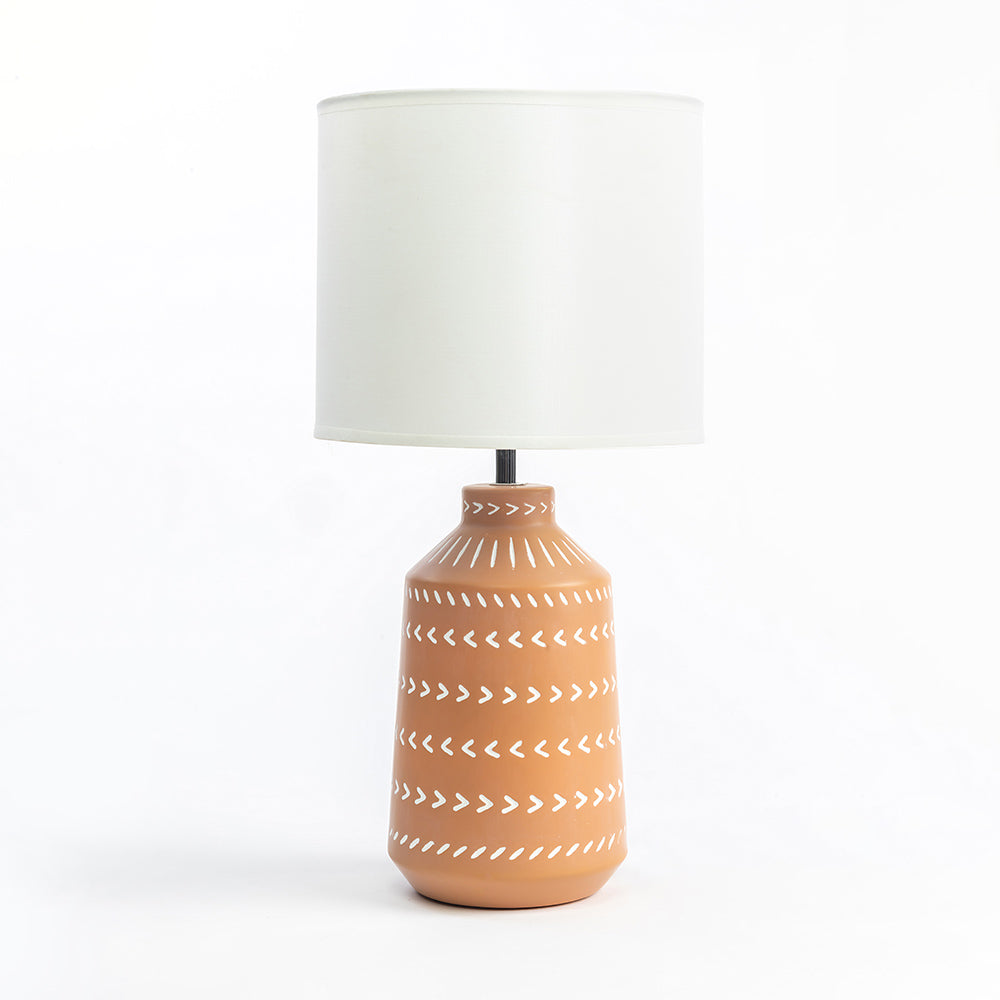 Luna Lavishness Table Lamp - Orange
