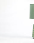 Luna Lavishness Table Lamp - Frost Green