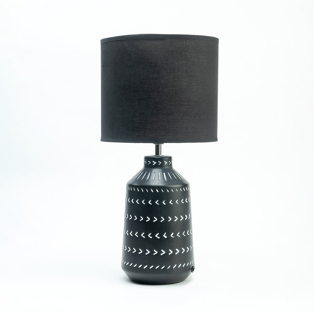 Luna Lavishness Table Lamp - Black