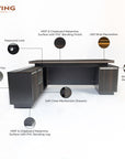 Ethan Stone Office Table
