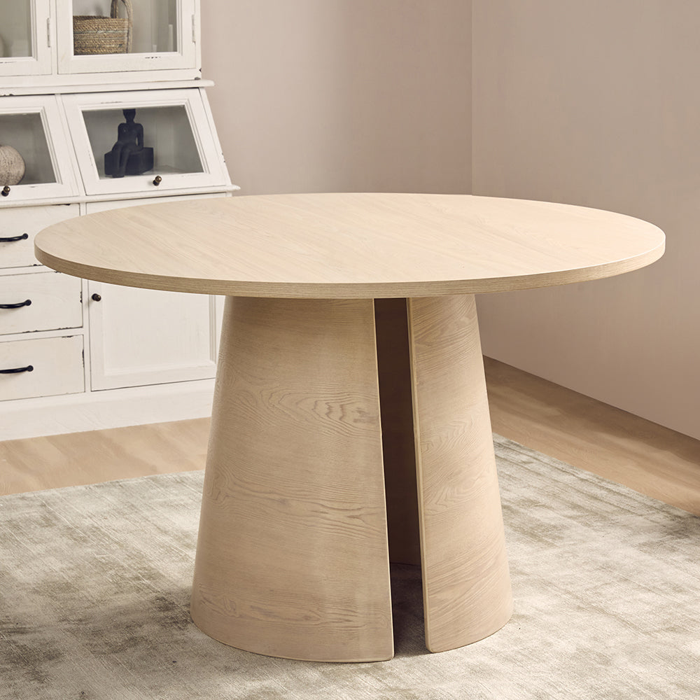 Stella Hughes 4 Seater Dining Table - White Oak