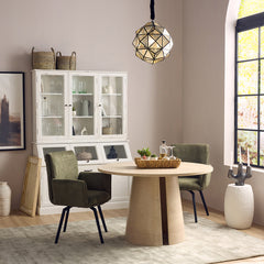 Stella Hughes 4 Seater Dining Table - White Oak