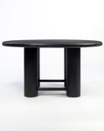 Elysianis Leewell 6 Seater Dining Table - Black