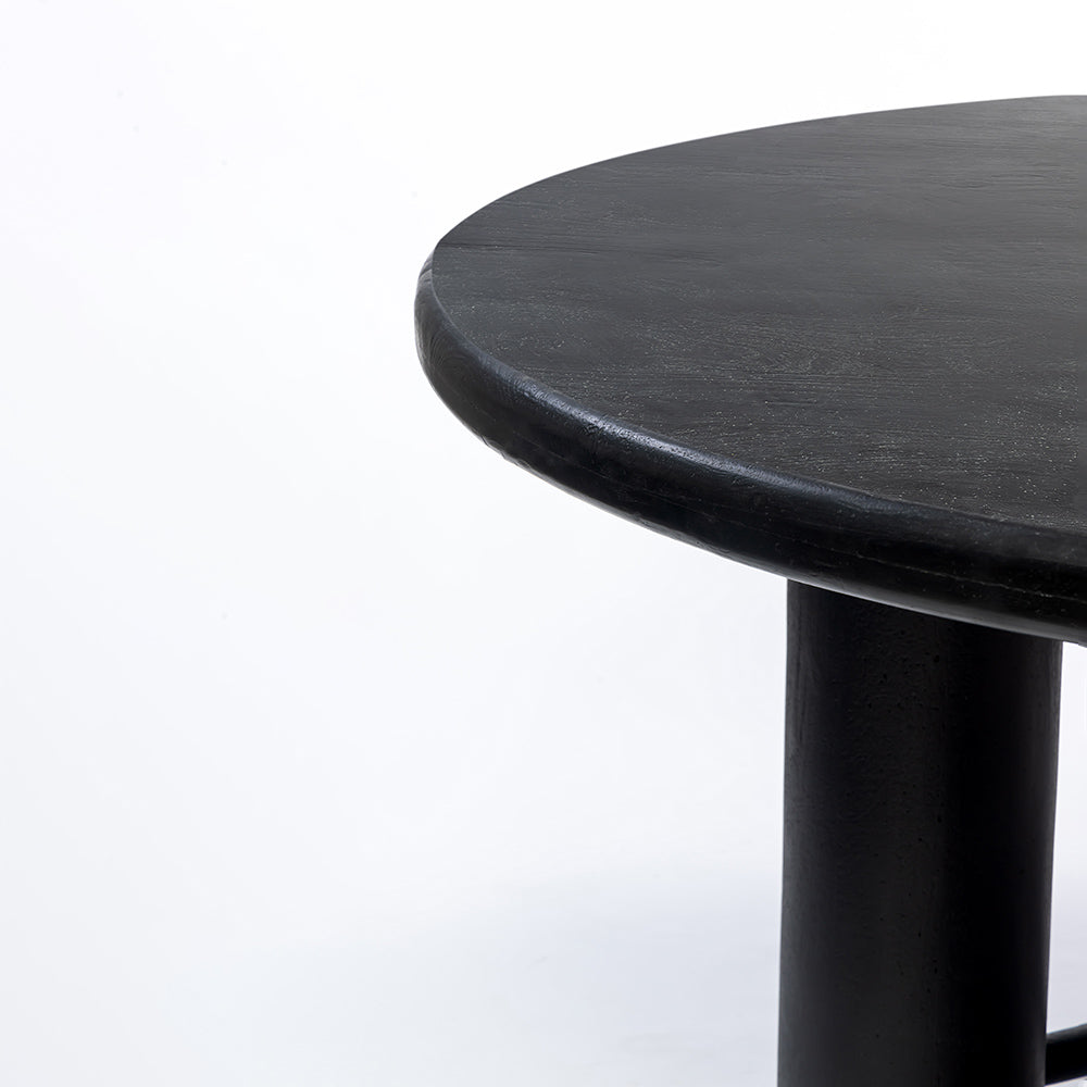 Elysianis Leewell 6 Seater Dining Table - Black