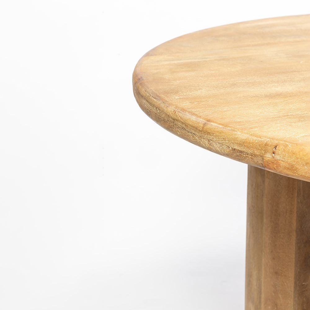 Elysianis Leewell 6 Seater Dining Table - Limewash