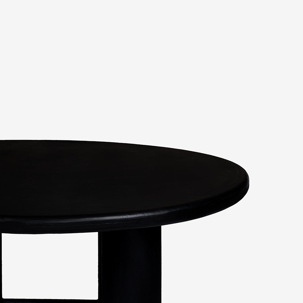 Elysianis Leewell 6 Seater Dining Table - Black