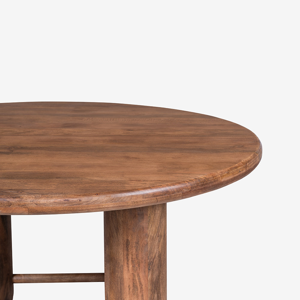 Elysianis Leewell 6 Seater Dining Table - Brown