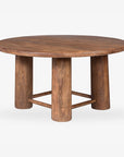 Elysianis Leewell 6 Seater Dining Table - Brown