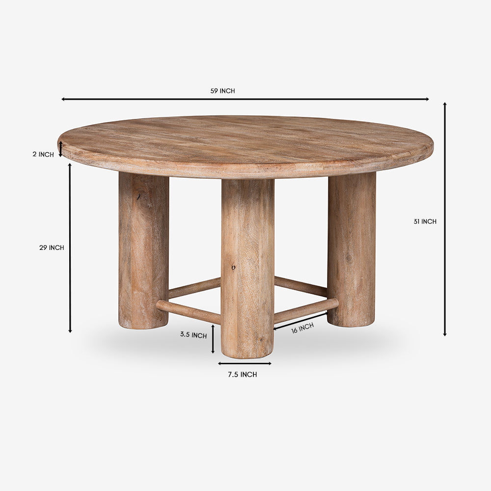 Elysianis Leewell Dinning Table