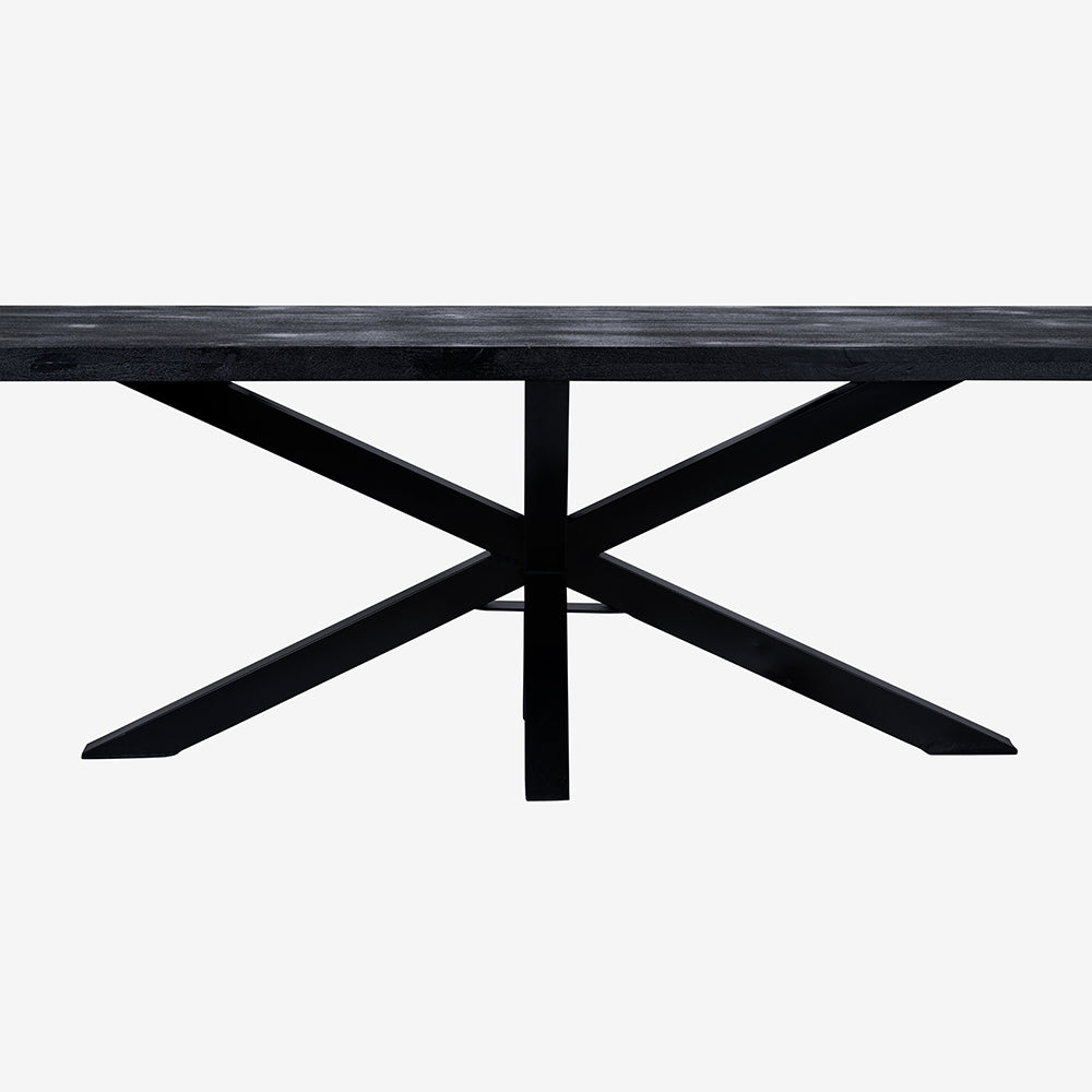 Avrelle Jewel 6 Seater Dining Table - Black