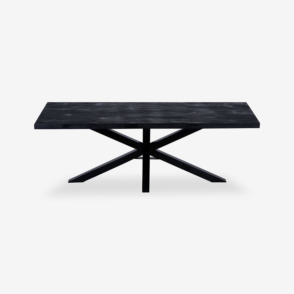Avrelle Jewel 6 Seater Dining Table - Black