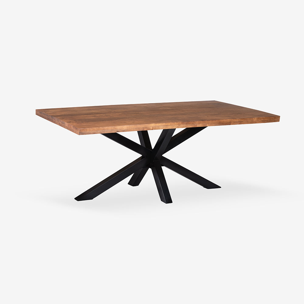 Avrelle Jewel 6 Seater Dining Table - Brown
