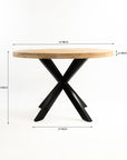 Vervella Shine 4 Seater Dining Table