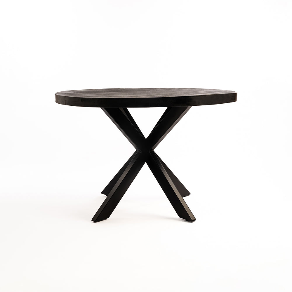 Vervella Shine 4 Seater Dining Table - Black