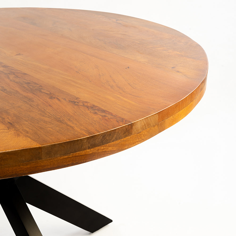 Vervella Shine 4 Seater Dining Table - Brown