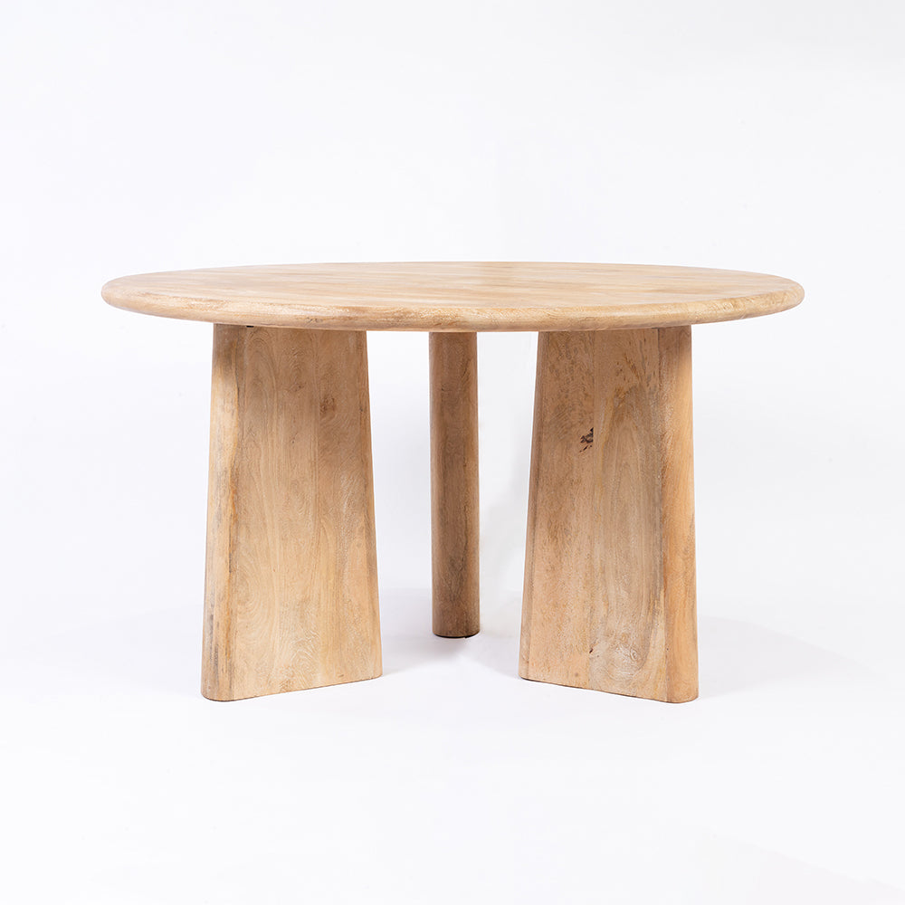 Perivelle Grace 4 Seater Dining Table - Limewash