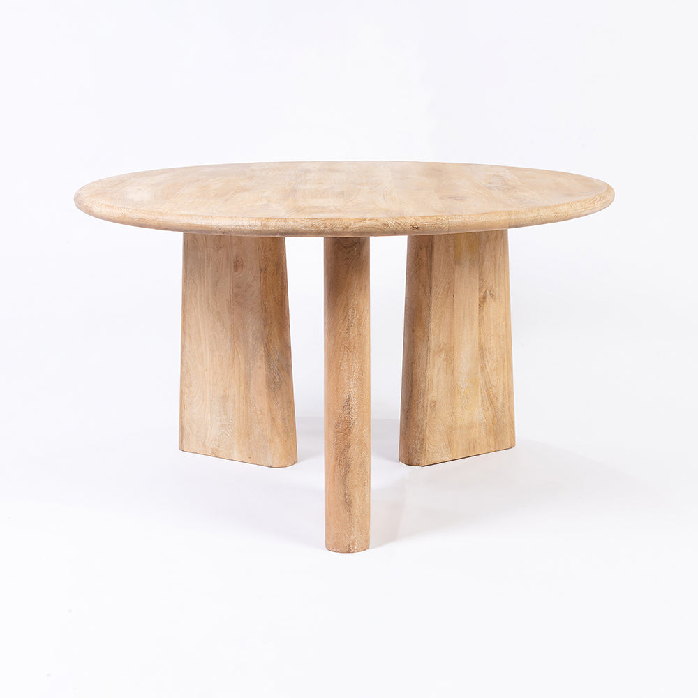 Perivelle Grace 4 Seater Dining Table - Limewash