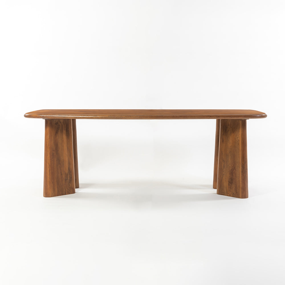 Serenzia Franz 6 Seater Dining Table - Brown