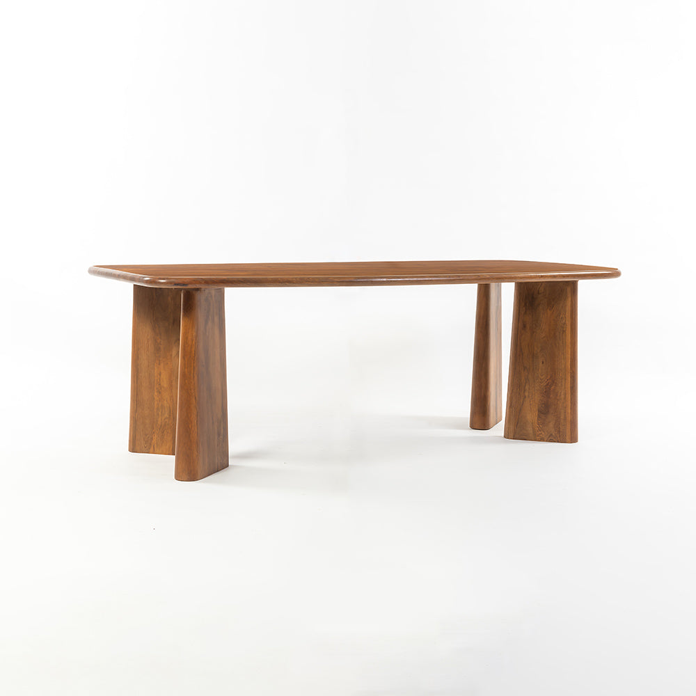 Serenzia Franz 6 Seater Dining Table - Brown