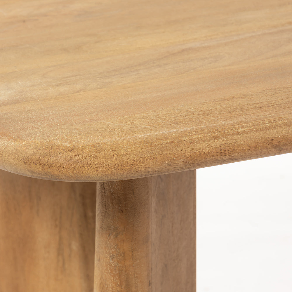 Serenzia Franz 6 Seater Dining Table - Limewash