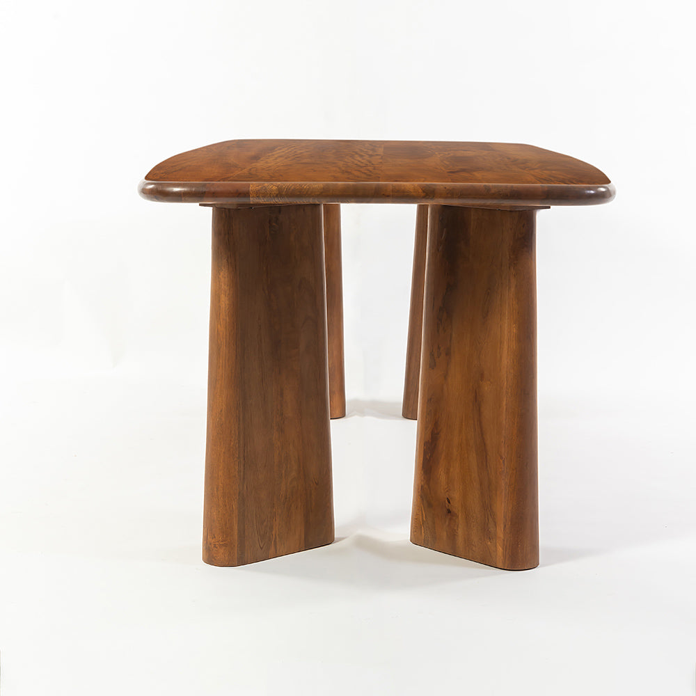 Serenzia Franz 6 Seater Dining Table - Brown